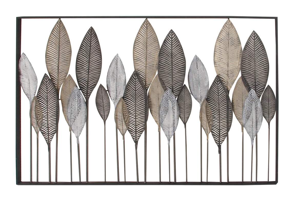 Red Barrel Studio Metal Leaf Wall Décor & Reviews Wayfair.ca